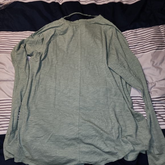 Free People - We The Free Sage Green Top - Picture 5 of 5